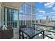 Stunning balcony view with seating area, perfect for relaxing and enjoying panoramic city views at 3325 Piedmont Ne Rd # 2501, Atlanta, GA 30305