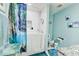 A walk-in bathtub is featured in this bathroom at 2619 Old Toney Rd, Ellenwood, GA 30294