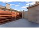 A fenced patio space, perfect for outdoor relaxation and privacy at 2886 Webb Bridge Rd, Alpharetta, GA 30009