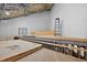 Unique attic buildout with a tiered floor, steel framework, and potential for creative design at 1730 Etchison Spur, Loganville, GA 30052