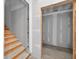 Stairway leading to an unfinished room, ready for flooring and wall coverings at 1730 Etchison Spur, Loganville, GA 30052
