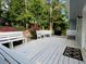 The deck has several built-in benches and offers a comfortable place to entertain and enjoy the outdoors at 284 Regal Dr, Lawrenceville, GA 30046