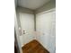 Inviting entryway with hardwood floors and closet for added storage and convenience at 284 Regal Dr, Lawrenceville, GA 30046