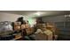Uncluttered garage with plenty of potential for storage or workspace at 284 Regal Dr, Lawrenceville, GA 30046