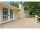 Cozy deck featuring a private entrance at 3753 Eli Dr, Snellville, GA 30039