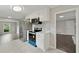 Recently updated kitchen features stainless appliances and adjacent living area at 3753 Eli Dr, Snellville, GA 30039