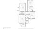 Second floor plan featuring bedrooms, theatre, bar, storage, and bathrooms with dimensions included at 3952 Dragon Fly Ln, Loganville, GA 30052