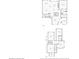 Detailed floor plan of home's layout, highlighting room dimensions and spatial relationships of both floors at 3952 Dragon Fly Ln, Loganville, GA 30052