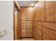 Hallway with floor-to-ceiling built-in storage cabinets and drawers at 562 Pine Valley Se Rd, Marietta, GA 30067