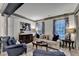 Comfortable living room with stylish furnishings, including plush sofas, armchairs, and elegant decor at 127 Bradshaw Park Dr, Woodstock, GA 30188