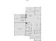 First floor layout showing a two-car garage, guest suite, gathering room, and kitchen at 4835 Wayt Farm Overlook, Cumming, GA 30040