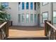 Beautiful deck with steps leading to the yard, offering a seamless transition to outdoor living at 2602 Alcovy Club Dr, Dacula, GA 30019
