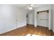 Bedroom with closet space and doors at 1631 Dresden Ne Dr, Brookhaven, GA 30319