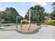 Colorful splash pad with interactive water features, perfect for Gathering fun and entertainment at 8073 Ridge Vly, Woodstock, GA 30189