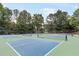Multiple well-maintained tennis courts surrounded by lush greenery for sports enthusiasts at 8073 Ridge Vly, Woodstock, GA 30189