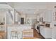 Spacious kitchen with granite countertops, stainless steel appliances, and breakfast bar seating at 217 Springs Xing, Canton, GA 30114