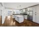 Bright, updated kitchen with stainless steel appliances, quartz countertops, and large island at 2108 Main Nw St, Atlanta, GA 30318