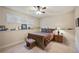 Cozy bedroom with natural light, featuring built-in shelving and comfortable decor at 3898 High Dove Sw Way # 12, Smyrna, GA 30082