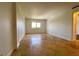Living room with decorative tiled floors, white walls and a bright window providing natural light at 2285 Peachtree Ne Rd # 1202, Brookhaven, GA 30309