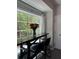 Cozy dining area with a view of the backyard, perfect for casual meals at 4210 Chatham Ridge Drive Dr, Buford, GA 30518