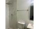This bathroom features a stand-up shower with a modern vanity at 256 New Hope Rd, Lawrenceville, GA 30046