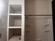 Bathroom view showing tub/shower combo with built in shelving at 1373 Lucile Sw Ave, Atlanta, GA 30310