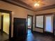Spacious living room featuring a fireplace, window blinds, and hardwood floors at 1373 Lucile Sw Ave, Atlanta, GA 30310