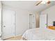Bright bedroom featuring neutral walls, cozy carpet, and large window at 125 Atkins Ln, Fayetteville, GA 30215