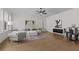 Stylish living room featuring hardwood floors, chic furniture, and abundant natural light at 89 Batten Board Way, Woodstock, GA 30189