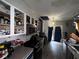 Functional kitchen with open shelving and modern appliances; ready for customization at 4018 Carisbrook Dr, Union City, GA 30291