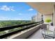 Gorgeous high-rise balcony providing exceptional city views at 2660 Peachtree Nw Rd # 13F, Atlanta, GA 30305