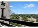 Enjoy amazing city views from this balcony at 2660 Peachtree Nw Rd # 13F, Atlanta, GA 30305