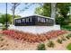 Park Place on Peachtree community sign featuring colorful landscaping at 2660 Peachtree Nw Rd # 13F, Atlanta, GA 30305
