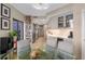 Bright and airy eat-in kitchen featuring ample storage, modern appliances, and quartz countertops at 2660 Peachtree Nw Rd # 13F, Atlanta, GA 30305