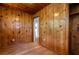 Traditional bedroom featuring wood paneling on walls and floors for a warm, classic look at 91 Rogers Se St, Atlanta, GA 30317