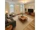 Inviting living room with modern furnishings and large windows providing ample natural light at 1282 Harris Commons Pl, Roswell, GA 30076