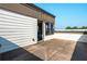 Outdoor terrace area with access to the inside of home at 2076 Holtz Ln, Atlanta, GA 30318