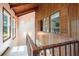 Second-floor hallway overlooks the lower level and provides ample natural light with large windows at 3611 Winfair Pl, Marietta, GA 30062