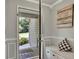 Welcoming entryway with coat storage and decor that gives this home a personal touch at 131 Banyon Ct, Dallas, GA 30157