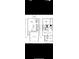 Detailed floor plan showcasing the layout of the house including the kitchen, bedrooms, and living areas at 2670 Greenbelt Rd, Snellville, GA 30078