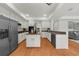 Well-appointed kitchen with stainless steel appliances and white cabinetry at 11660 Windbrooke Way, Johns Creek, GA 30005