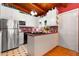 Efficient kitchen with gas cooktop, pantry, and retro appliances at 2355 Ewing Ne Dr, Brookhaven, GA 30319