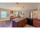 Entertain in this basement with a pool table, wet bar and a fireplace at 3202 Lucky Pl, Conyers, GA 30013