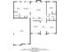 Main floor plan includes a living room, dining room, kitchen, garage, and breakfast nook at 3202 Lucky Pl, Conyers, GA 30013