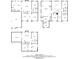 Home floor plans: Basement features a rec room, main floor has a kitchen, and the upper floor has bedrooms at 3202 Lucky Pl, Conyers, GA 30013