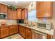 Well-equipped kitchen with granite counters, stainless steel appliances, and ample storage at 3202 Lucky Pl, Conyers, GA 30013