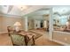 Expansive main bedroom features sitting area, trey ceiling, and offers a private retreat at 3202 Lucky Pl, Conyers, GA 30013