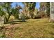 Backyard with grass and trees at 561 Culberson Sw St, Atlanta, GA 30310