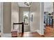 Upstairs landing featuring a small window at 561 Culberson Sw St, Atlanta, GA 30310