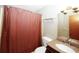 Bathroom includes a shower, toilet, sink, and vanity at 2202 Springdale Dr, Snellville, GA 30078